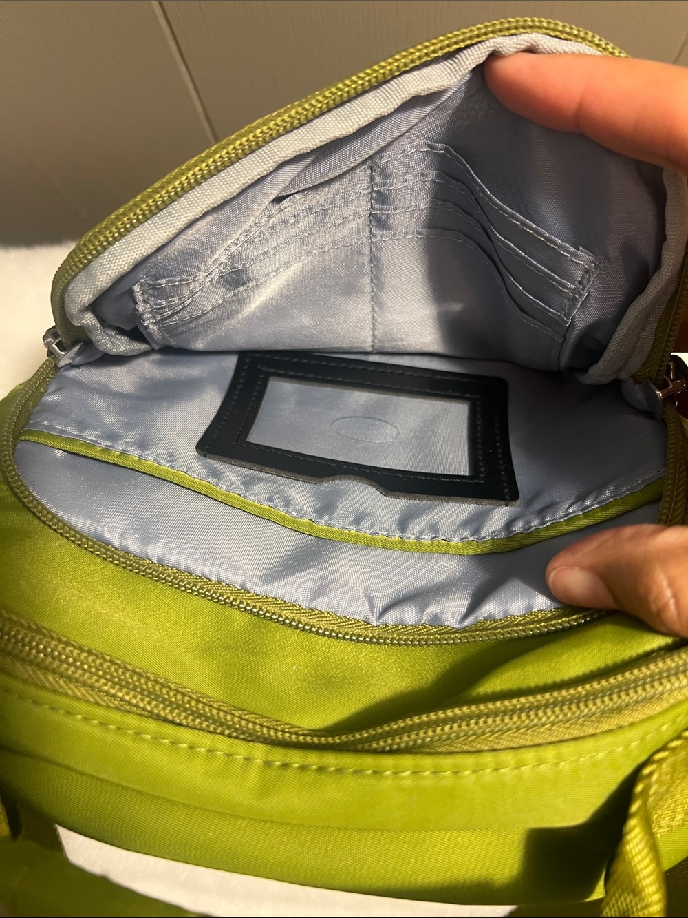 IHKWIP Olive Green Crossbody Shoulder Bag - Picture 8 of 12